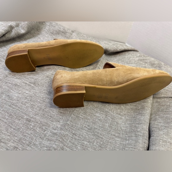 J. Jill Tan Suede Flats with Classic Slip-On Design - Picture 5 of 6